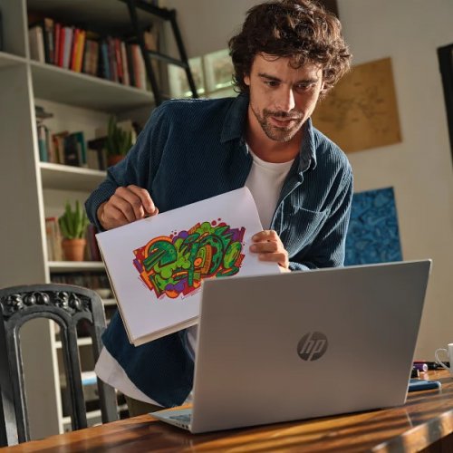 Ноутбук HP OmniBook 5 16-ba1001ua (BF1L4EA) Glacier Silver купить в Украине: Киев, Днепр, Харьков, Одесса  | Низкая цена, отзывы, характеристики от TELEMART фото