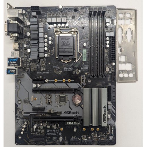 Материнская плата AsRock Z390 PRO4 (s1151-v2, Intel Z390) (Восстановлено продавцом, 835049) купить в Украине: Киев, Днепр, Харьков, Одесса  | Проверка совместимости, низкая цена, отзывы, характеристики от TELEMART фото