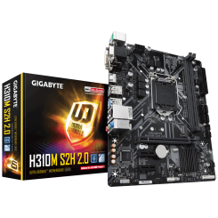 Материнская плата Gigabyte H310M S2H 2.0 (s1151-V2, Intel H310) (Восстановлено продавцом, 835058)