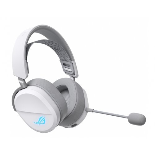 Навушники Asus ROG Pelta (90YH0410-BHUA10) White купити в Україні: Київ, Львів, Хмельницький, Тернопіль, Івано-Франківськ | Низька ціна, відгуки, характеристики від TELEMART фото