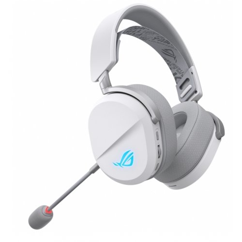 Навушники Asus ROG Pelta (90YH0410-BHUA10) White купити в Україні: Київ, Львів, Хмельницький, Тернопіль, Івано-Франківськ | Низька ціна, відгуки, характеристики від TELEMART фото