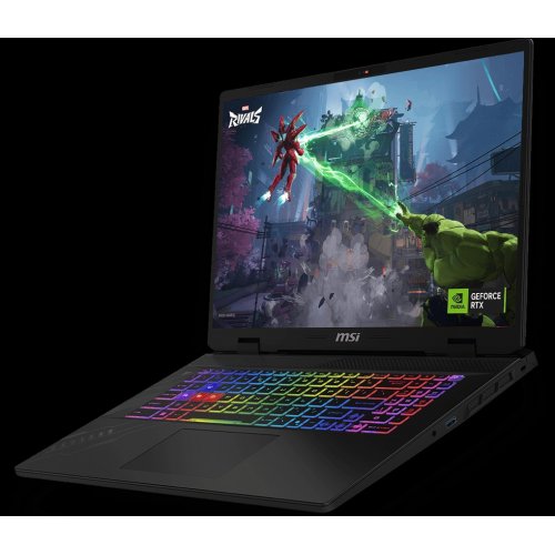 Ноутбук MSI Crosshair A17 HX D8WFKG (D8WFKG-023XUA) Black купить в Украине: Киев, Днепр, Харьков, Одесса  | Низкая цена, отзывы, характеристики от TELEMART фото