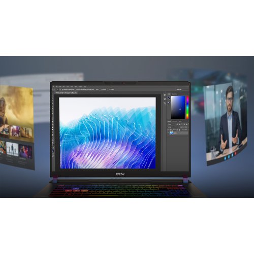 Ноутбук MSI Vector 17 HX AI (A2XWJG-042UA) Cosmos Gray купить в Украине: Киев, Днепр, Харьков, Одесса  | Низкая цена, отзывы, характеристики от TELEMART фото