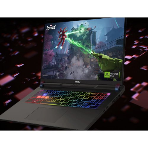 Ноутбук MSI Vector 17 HX AI (A2XWHG-044XUA) Cosmos Gray купити в Україні: Київ, Львів, Хмельницький, Тернопіль, Івано-Франківськ | Низька ціна, відгуки, характеристики від TELEMART фото