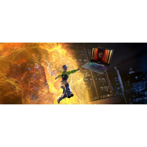 Ноутбук MSI Cyborg 15 (B2RWEKG-266XUA) Translucent Black купити в Україні: Київ, Львів, Хмельницький, Тернопіль, Івано-Франківськ | Низька ціна, відгуки, характеристики від TELEMART фото