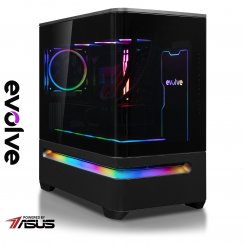 Компьютер EVOLVE GamePart Platinum Pro (EVGP-PPR780X3DN507T-D532S1TBK) Black / AMD Ryzen 7 7800X3D (4.2–5.0), 8 ядер / RTX 5070 Ti / 32 ГБ (DDR5) / 1024 ГБ (SSD)