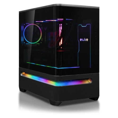 Компьютер EVOLVE GamePart Platinum Pro (EVGP-PPR780X3DN507T-D532S1TBK) Black купить в Украине: Киев, Днепр, Харьков, Одесса  | Низкая цена, отзывы, характеристики от TELEMART фото