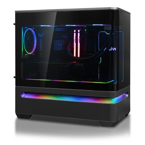 Компьютер EVOLVE GamePart Platinum Pro (EVGP-PPR780X3DN507T-D532S1TBK) Black купить в Украине: Киев, Днепр, Харьков, Одесса  | Низкая цена, отзывы, характеристики от TELEMART фото