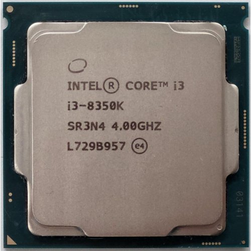 Процессор Intel Core i3-8350K 4.0GHz 8MB s1151 Tray (CM8068403376809) (Восстановлено продавцом, 835149) купить в Украине: Киев, Днепр, Харьков, Одесса  | Проверка совместимости, низкая цена, отзывы, характеристики от TELEMART фото