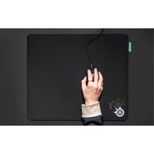 Килимок для миші SteelSeries QcK Performance XL Balance (63433) Black купити в Україні: Київ, Львів, Хмельницький, Тернопіль, Івано-Франківськ | Низька ціна, відгуки, характеристики від TELEMART фото