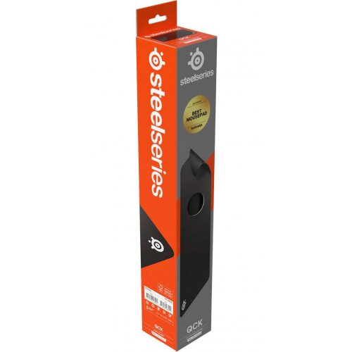 Килимок для миші SteelSeries QcK XXL (63429) Black купити в Україні: Київ, Львів, Хмельницький, Тернопіль, Івано-Франківськ | Низька ціна, відгуки, характеристики від TELEMART фото