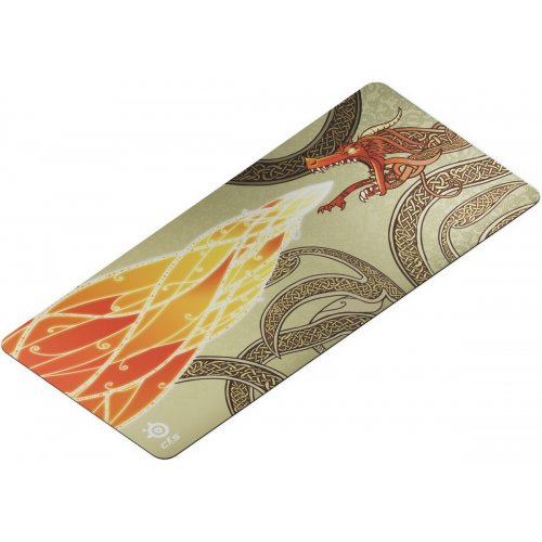 Килимок для миші SteelSeries QcK XXL CS2 Dragon Lore Edition (63448) купити в Україні: Київ, Львів, Хмельницький, Тернопіль, Івано-Франківськ | Низька ціна, відгуки, характеристики від TELEMART фото