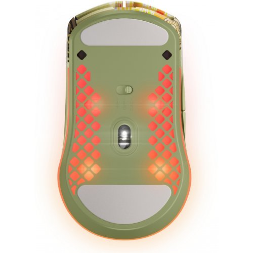 Мышка SteelSeries CS2 Dragon Lore Edition Wireless (62614) Yellow купить в Украине: Киев, Днепр, Харьков, Одесса  | Низкая цена, отзывы, характеристики от TELEMART фото