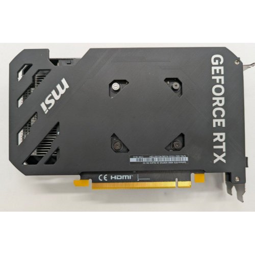 Видеокарта MSI GeForce RTX 4060 VENTUS 2X BLACK OC 8192MB (RTX 4060 VENTUS 2X BLACK 8G OC) (Восстановлено продавцом, 835329) купить в Украине: Киев, Днепр, Харьков, Одесса  | Проверка совместимости, низкая цена, отзывы, характеристики от TELEMART фото