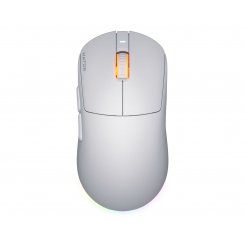 Уценка мышка HATOR Quasar 3 Wireless (HTM731) White (Следы использования, 835331) / 12000 DPI / 1000 Гц / Pixart