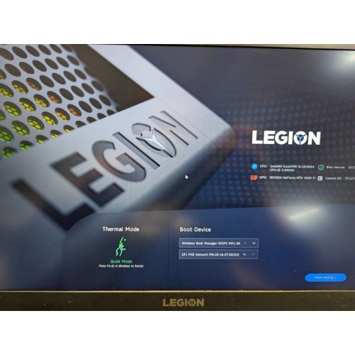 Ноутбук Lenovo Legion 5i 15IMH05 (82AU00NYRA) Phantom Black (Відновлено продавцем, 835349) купити в Україні: Київ, Львів, Хмельницький, Тернопіль, Івано-Франківськ | Низька ціна, відгуки, характеристики від TELEMART фото
