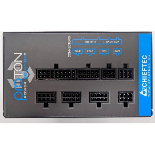 Блок питания CHIEFTEC Proton 750W (BDF-750C) (Восстановлено продавцом, 835421) купить в Украине: Киев, Днепр, Харьков, Одесса  | Проверка совместимости, низкая цена, отзывы, характеристики от TELEMART фото