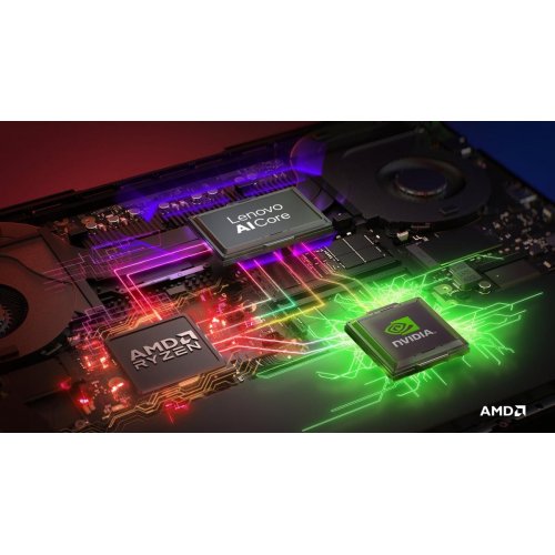 Ноутбук Lenovo Legion Pro 5 16AFR10 (83F2002QRA) Eclipse Black купити в Україні: Київ, Львів, Хмельницький, Тернопіль, Івано-Франківськ | Низька ціна, відгуки, характеристики від TELEMART фото