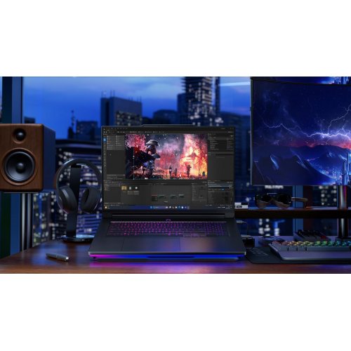 Ноутбук Lenovo Legion 9 18IAX10 (83EY003GRA) Eclipse Black купити в Україні: Київ, Львів, Хмельницький, Тернопіль, Івано-Франківськ | Низька ціна, відгуки, характеристики від TELEMART фото