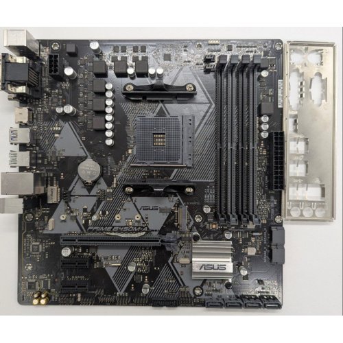 Материнська плата Asus PRIME B450M-A (sAM4, AMD B450) (Відновлено продавцем, 835502) купити в Україні: Київ, Львів, Хмельницький, Тернопіль, Івано-Франківськ | Перевірка сумісності, низька ціна, відгуки, характеристики від TELEMART фото