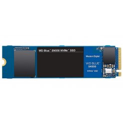 Ssd-диск Western Digital Blue SN550 500GB M.2 (2280 PCI-E) NVMe x4 (WDS500G2B0C) (Восстановлено продавцом, 835504)