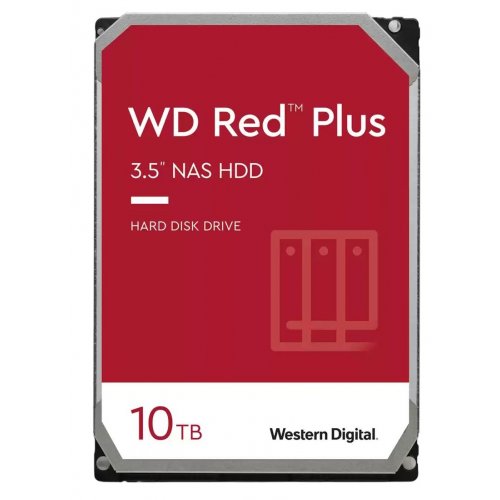 Жесткий диск Western Digital Red Plus NAS 10TB 256МB 7200RPM 3.5" (WD101EFBX) (Восстановлено продавцом, 835669) купить в Украине: Киев, Днепр, Харьков, Одесса  | Проверка совместимости, низкая цена, отзывы, характеристики от TELEMART фото