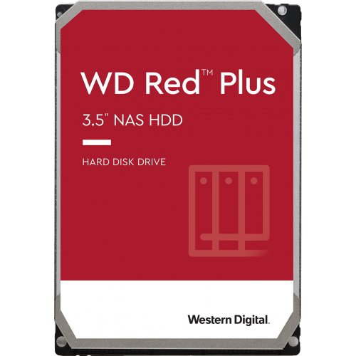 Жорсткий диск Western Digital Red Plus NAS 14TB 512MB 7200RPM 3.5" (WD140EFGX) (Відновлено продавцем, 835671) купити в Україні: Київ, Львів, Хмельницький, Тернопіль, Івано-Франківськ | Перевірка сумісності, низька ціна, відгуки, характеристики від TELEMART фото