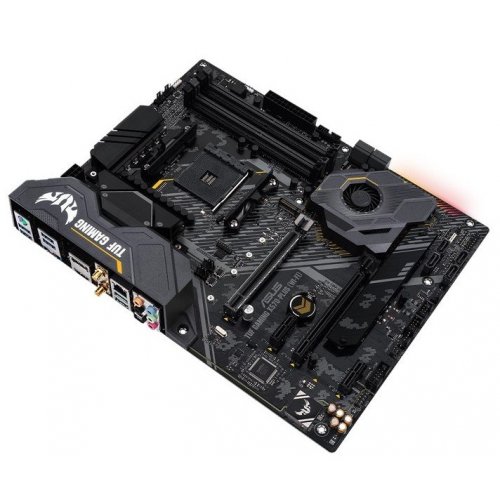 Материнская плата Asus TUF GAMING X570-PLUS (WI-FI) (sAM4, AMD X570) (Восстановлено продавцом, 835688) купить в Украине: Киев, Днепр, Харьков, Одесса  | Проверка совместимости, низкая цена, отзывы, характеристики от TELEMART фото