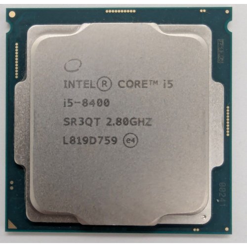 Процессор Intel Core i5-8400 2.8GHz 9MB s1151 Tray (CM8068403358811) (Восстановлено продавцом, 835708) купить в Украине: Киев, Днепр, Харьков, Одесса  | Проверка совместимости, низкая цена, отзывы, характеристики от TELEMART фото
