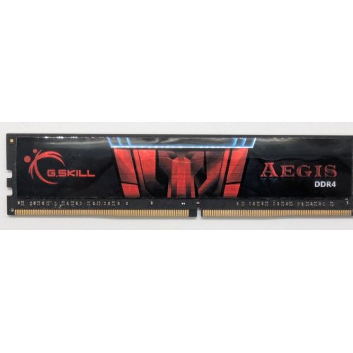 Озп G.Skill DDR4 8GB 3000Mhz Aegis (F4-3000C16S-8GISB) (Відновлено продавцем, 835711) купити в Україні: Київ, Львів, Хмельницький, Тернопіль, Івано-Франківськ | Перевірка сумісності, низька ціна, відгуки, характеристики від TELEMART фото