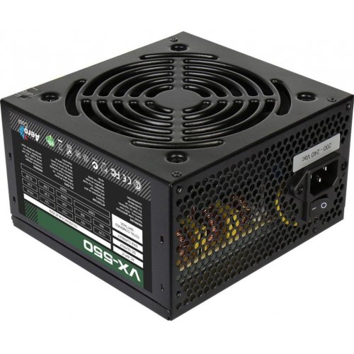 Блок живлення Aerocool Value Series 550W (VX-550) (Відновлено продавцем, 835754) купити в Україні: Київ, Львів, Хмельницький, Тернопіль, Івано-Франківськ | Перевірка сумісності, низька ціна, відгуки, характеристики від TELEMART фото