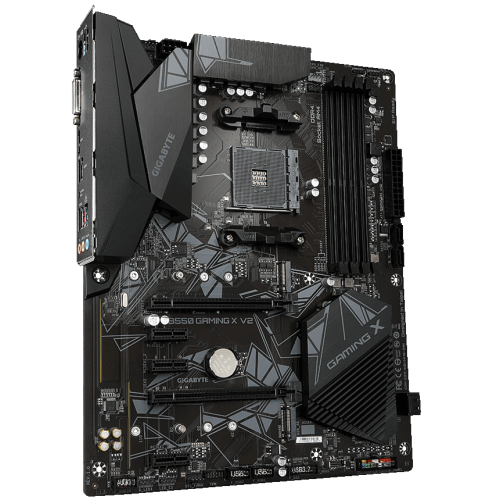 Уценка материнская плата Gigabyte B550 GAMING X V2 (sAM4, AMD B550) (Вскрытая упаковка, 835767) купить в Украине: Киев, Днепр, Харьков, Одесса  | Проверка совместимости, низкая цена, отзывы, характеристики от TELEMART фото