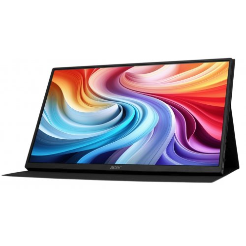 Монитор Acer 15.6" PM161QTbmiuuux (UM.ZP1EE.007) Black купить в Украине: Киев, Днепр, Харьков, Одесса  | Низкая цена, отзывы, характеристики от TELEMART фото
