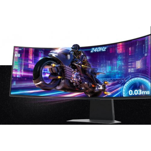 Монітор Samsung 49" Odyssey OLED G9 G95SD (LS49DG952SZXUA) Silver купити в Україні: Київ, Львів, Хмельницький, Тернопіль, Івано-Франківськ | Низька ціна, відгуки, характеристики від TELEMART фото