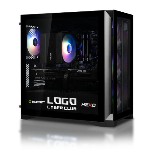 Комп'ютер HEXO eSports VIP S (HESV-B850TF7700N507-D532S1TBK) Black купити в Україні: Київ, Львів, Хмельницький, Тернопіль, Івано-Франківськ | Низька ціна, відгуки, характеристики від TELEMART фото