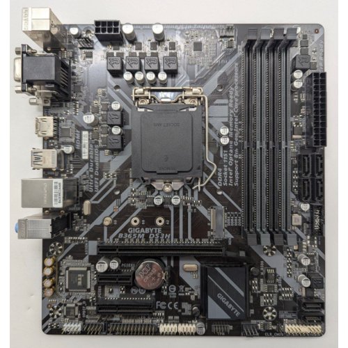 Материнская плата Gigabyte B365M DS3H (s1151-V2, Intel B365) (Восстановлено продавцом, 835885) купить в Украине: Киев, Днепр, Харьков, Одесса  | Проверка совместимости, низкая цена, отзывы, характеристики от TELEMART фото