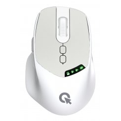 Миша OfficePro M520 Silent Click Wireless White / 4800 DPI / Pixart