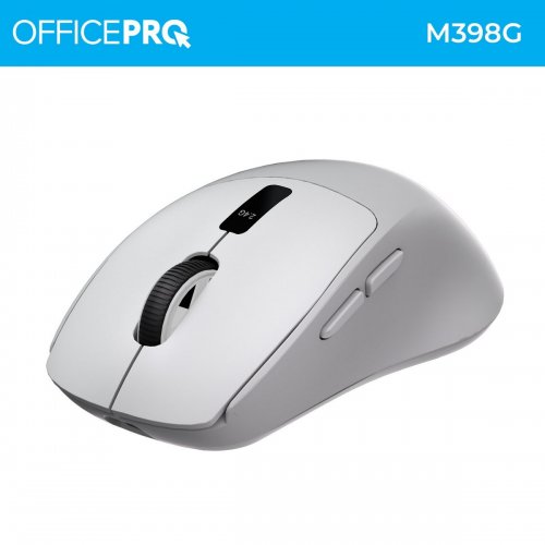 Миша OfficePro M398 Silent Click Wireless Gray купити в Україні: Київ, Львів, Хмельницький, Тернопіль, Івано-Франківськ | Низька ціна, відгуки, характеристики від TELEMART фото