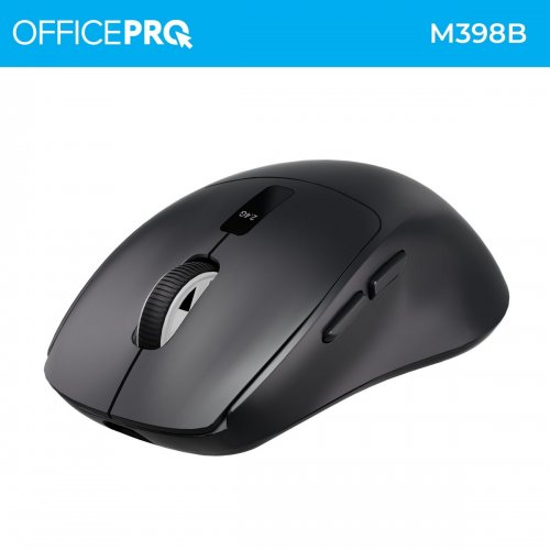 Миша OfficePro M398 Silent Click Wireless Black купити в Україні: Київ, Львів, Хмельницький, Тернопіль, Івано-Франківськ | Низька ціна, відгуки, характеристики від TELEMART фото