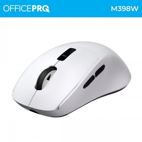 Миша OfficePro M398 Silent Click Wireless White купити в Україні: Київ, Львів, Хмельницький, Тернопіль, Івано-Франківськ | Низька ціна, відгуки, характеристики від TELEMART фото