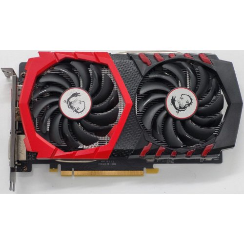 Відеокарта MSI GeForce GTX 1050 Ti Gaming X 4096MB (GTX 1050 TI GAMING X 4G) (Відновлено продавцем, 835960) купити в Україні: Київ, Львів, Хмельницький, Тернопіль, Івано-Франківськ | Перевірка сумісності, низька ціна, відгуки, характеристики від TELEMART фото