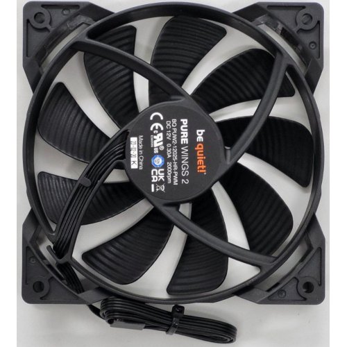Кулер для корпуса Be Quiet! Pure Wings 2 120mm PWM (BL039) (Відновлено продавцем, 835964) купити в Україні: Київ, Львів, Хмельницький, Тернопіль, Івано-Франківськ | Перевірка сумісності, низька ціна, відгуки, характеристики від TELEMART фото