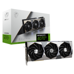 Відеокарта MSI GeForce RTX 4070 Ti SUPRIM 12288MB (RTX 4070 Ti SUPRIM 12G) (Відновлено продавцем, 835990)