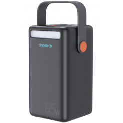 Уцінка powerbank Choetech B664 50000mAh 65W (B664-CCBK) Black (Розкрита упаковка, 836001)