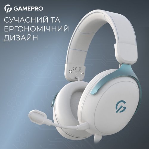 Навушники GamePro Asgard Freya (HS145W) White купити в Україні: Київ, Львів, Хмельницький, Тернопіль, Івано-Франківськ | Низька ціна, відгуки, характеристики від TELEMART фото