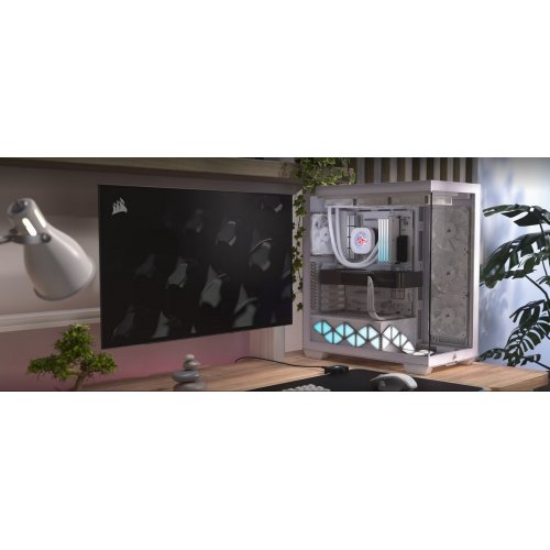 Готовая СВО Corsair Nautilus 360 RS LCD (CW-9061034-WW) White купить в Украине: Киев, Днепр, Харьков, Одесса  | Проверка совместимости, низкая цена, отзывы, характеристики от TELEMART фото