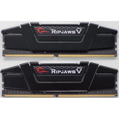 Озп G.Skill DDR4 16GB (2x8GB) 3200Mhz Ripjaws V (F4-3200C16D-16GVKB) (Відновлено продавцем, 836217) купити в Україні: Київ, Львів, Хмельницький, Тернопіль, Івано-Франківськ | Перевірка сумісності, низька ціна, відгуки, характеристики від TELEMART фото