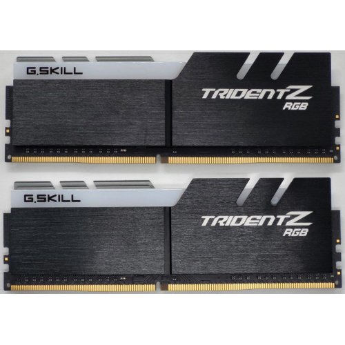 Озу G.Skill DDR4 32GB (2x16GB) 3600Mhz Trident Z RGB (F4-3600C18D-32GTZR) (Восстановлено продавцом, 836218) купить в Украине: Киев, Днепр, Харьков, Одесса  | Проверка совместимости, низкая цена, отзывы, характеристики от TELEMART фото