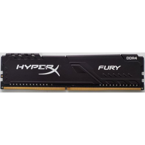 Озп HyperX DDR4 8GB 2666Mhz Fury Black (HX426C16FB3/8) (Відновлено продавцем, 836235) купити в Україні: Київ, Львів, Хмельницький, Тернопіль, Івано-Франківськ | Перевірка сумісності, низька ціна, відгуки, характеристики від TELEMART фото
