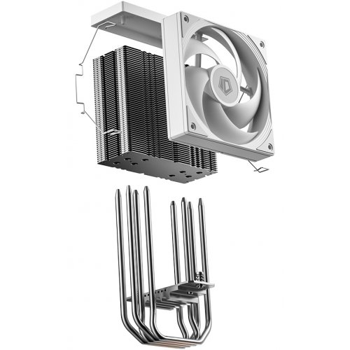 Кулер ID-Cooling FROZN A410 SE WHITE (FROZN A410 SE WHITE) купити в Україні: Київ, Львів, Хмельницький, Тернопіль, Івано-Франківськ | Перевірка сумісності, низька ціна, відгуки, характеристики від TELEMART фото